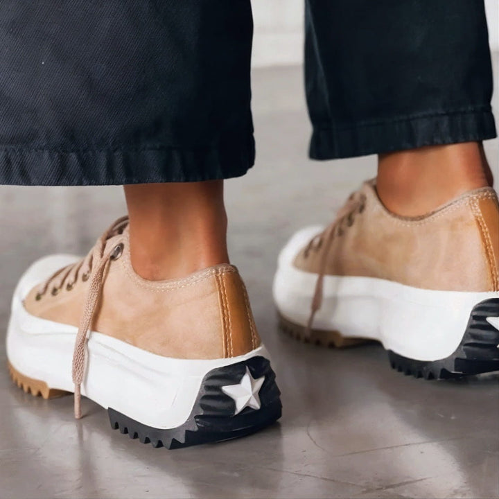 Livia™ | Skórzane Sneakersy na Platformie