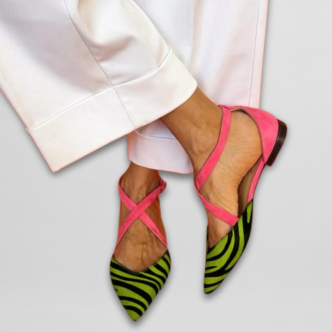 Elena™ | Eleganckie Baleriny z Ćwiekami