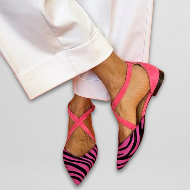 Elena™ | Eleganckie Baleriny z Ćwiekami