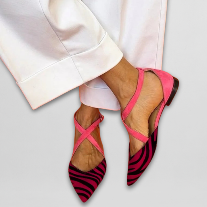 Elena™ | Eleganckie Baleriny z Ćwiekami