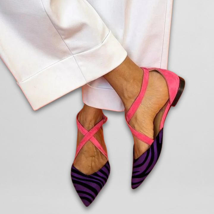 Elena™ | Eleganckie Baleriny z Ćwiekami