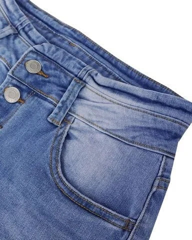 Dżinsy skinny z efektem