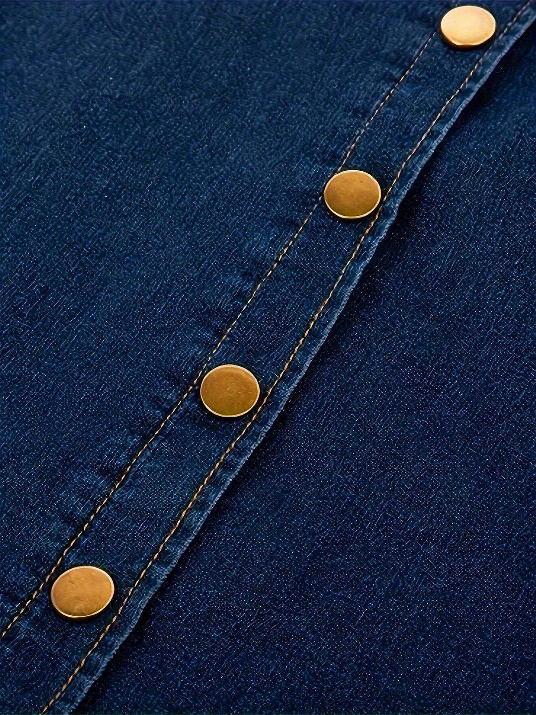 Elegancka i wygodna spódnica midi z denimu z guzikami