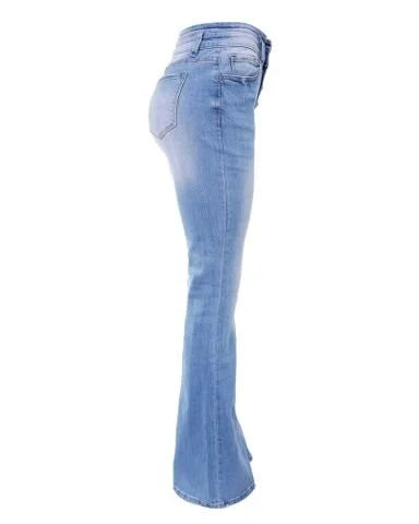 Dżinsy skinny z efektem