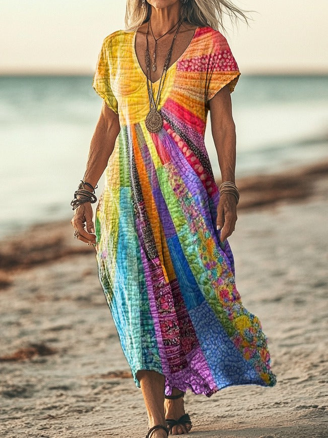 Božena | Boho sukienka