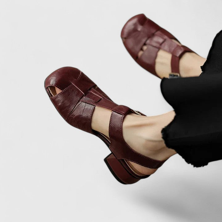 Carlota™ | Eleganckie skórzane sandały