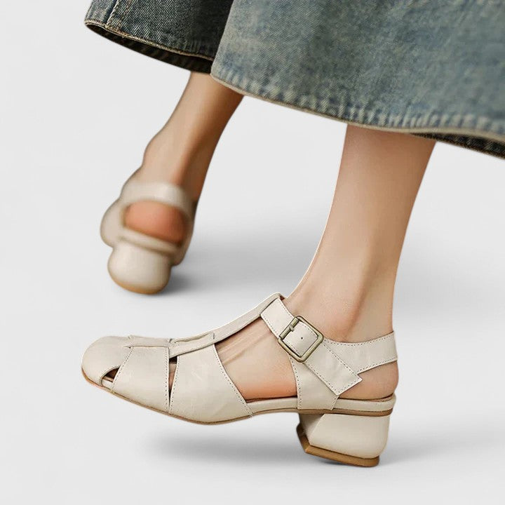 Carlota™ | Eleganckie skórzane sandały