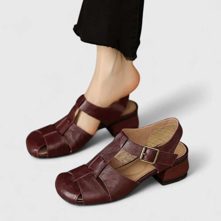 Carlota™ | Eleganckie skórzane sandały