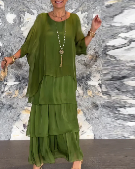 Sarah | Elegancka maxi sukienka
