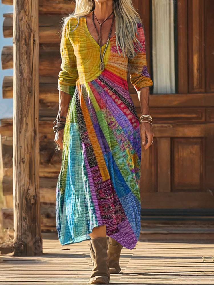 Božena | Boho sukienka